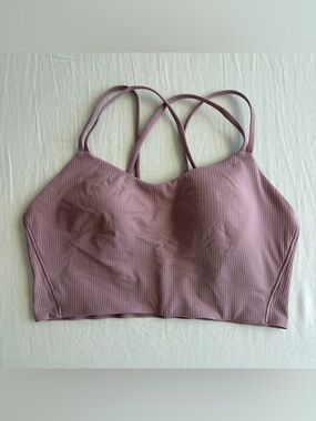 Lululemon Ribbed Like A Cloud Bra Longline